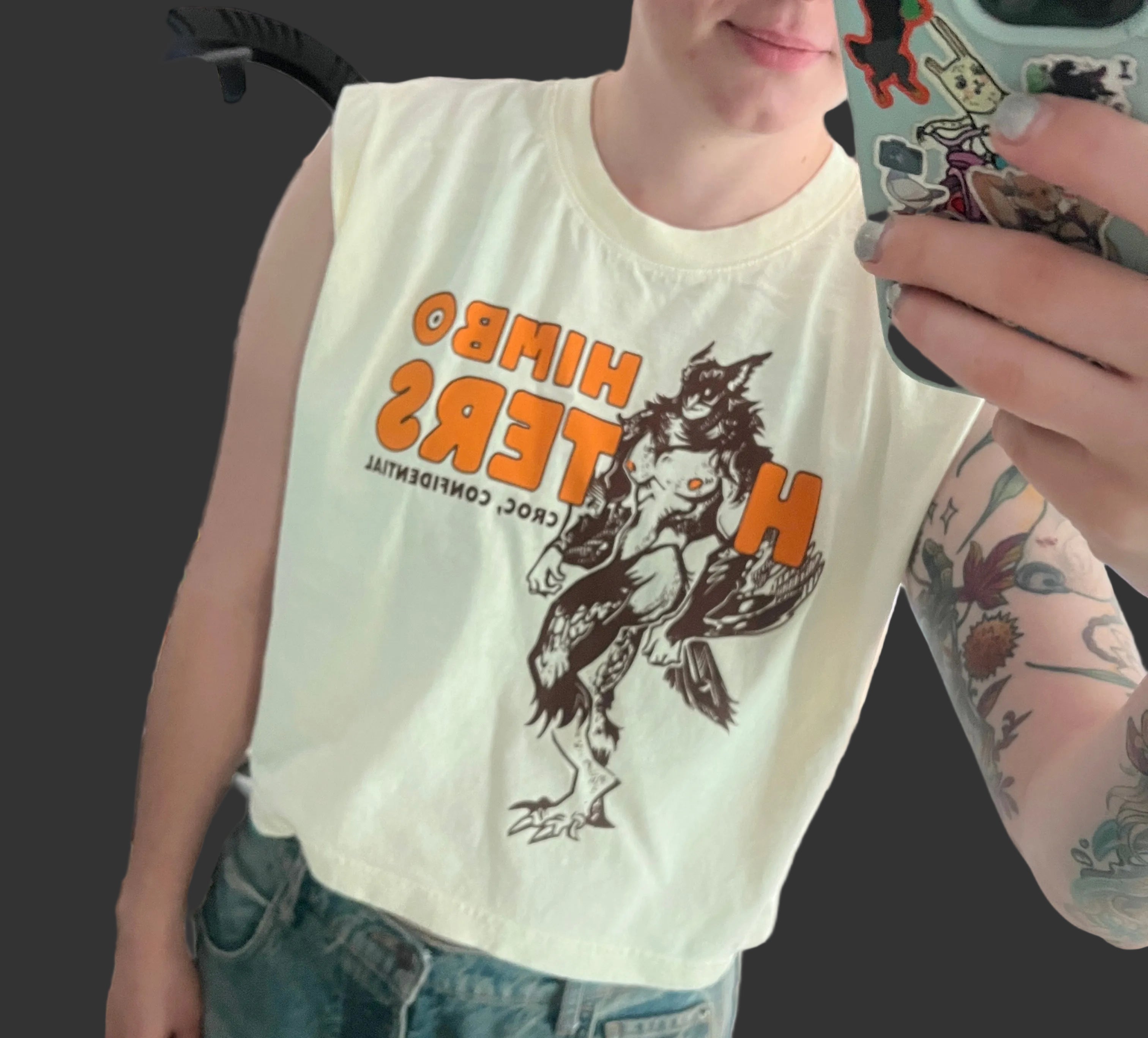 Himbo Hooters Muscle Tee