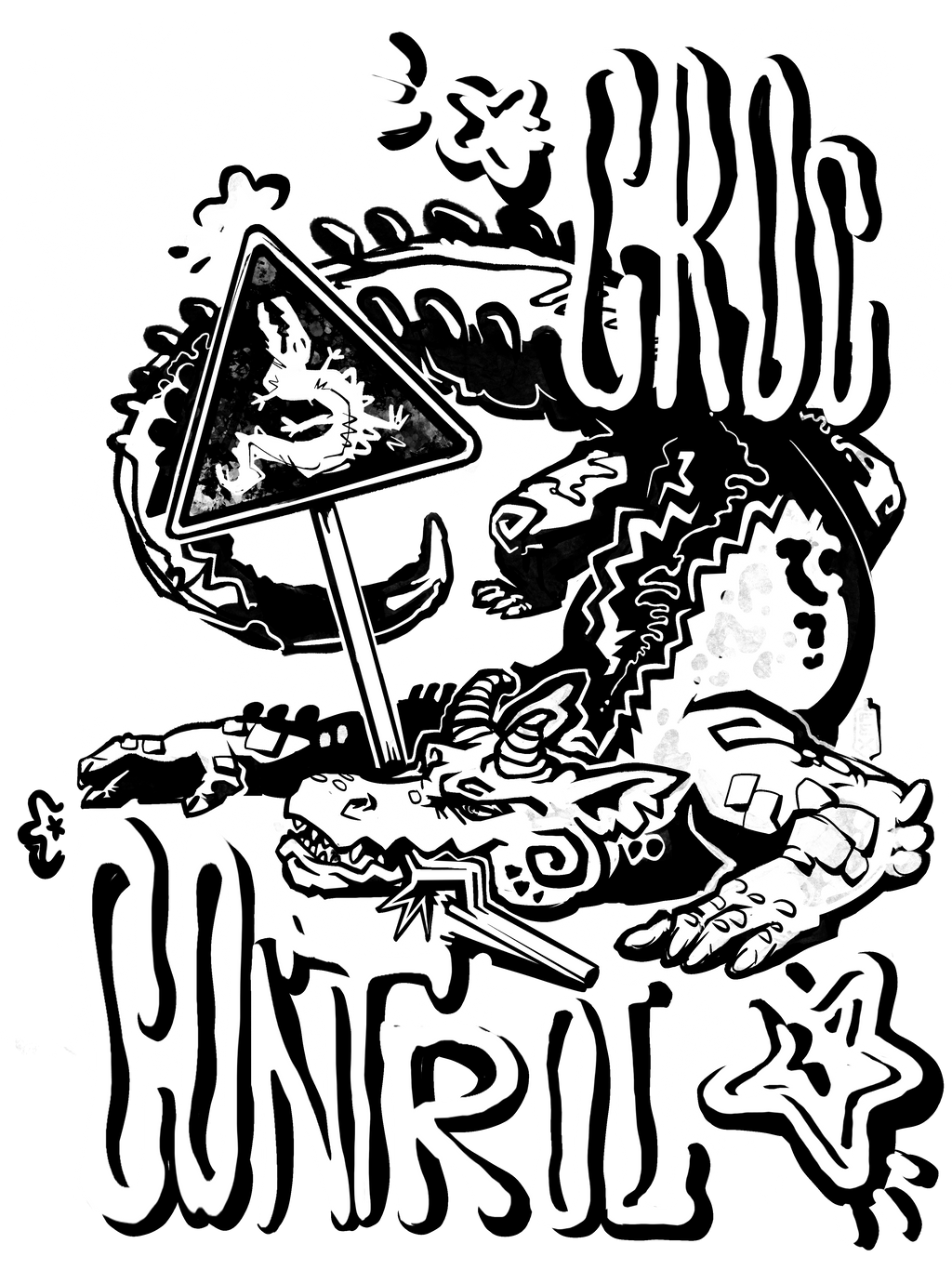 Croc Control T-Shirt