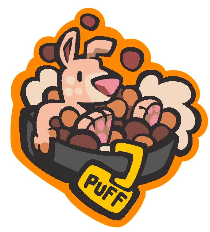 Puff Bowl Sticker