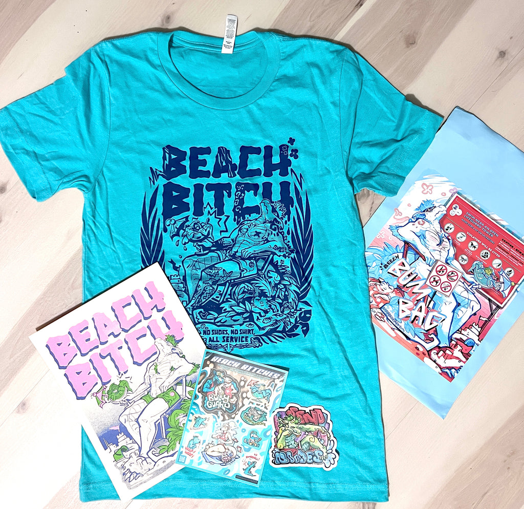 Beach B Tee Set