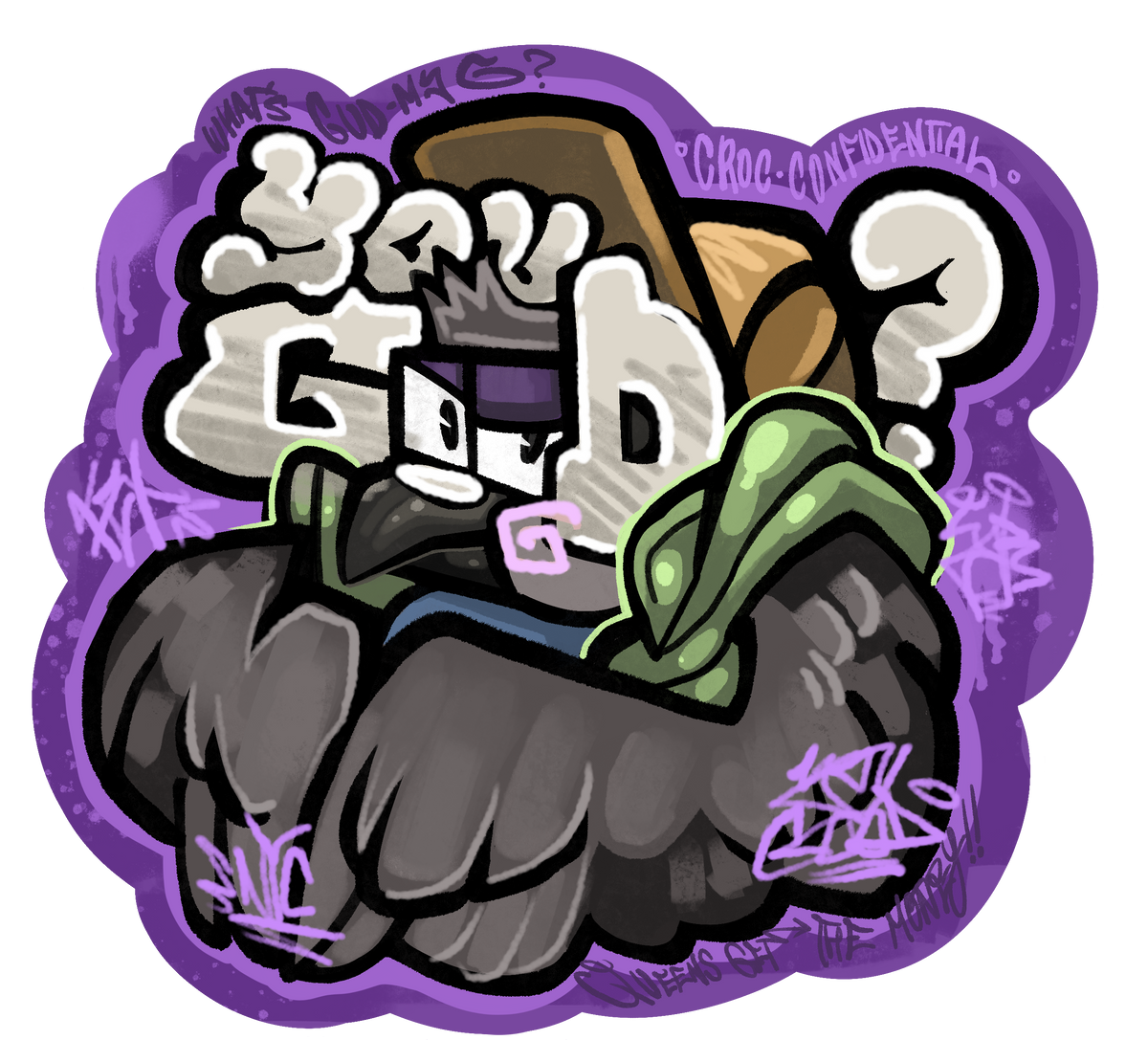 You Good!? Pigeon Sticker