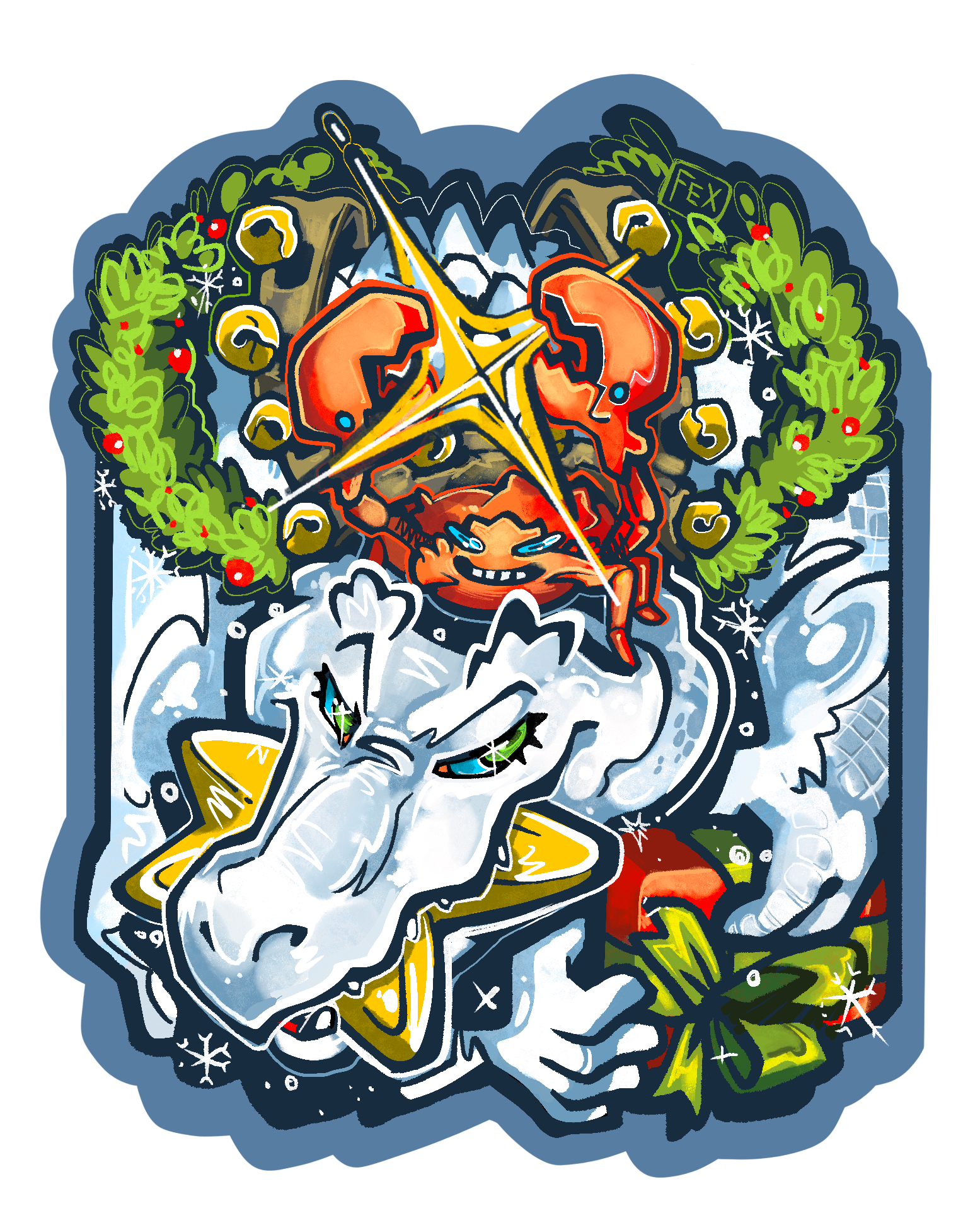 Christmas Croc