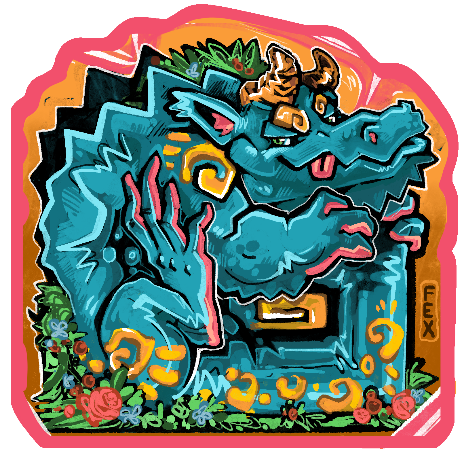 King Konda Vinyl Sticker