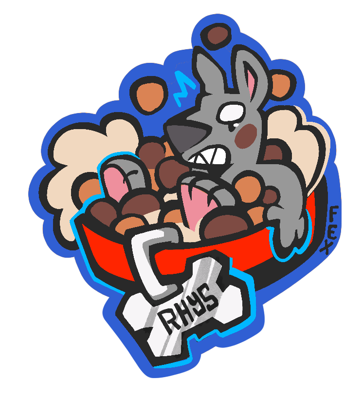 Rhys Bowl Sticker